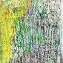 In the forest of Karuizawa  軽井沢の森 - Kawachi oil pastel on canvas board