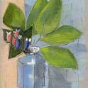 Blue Still Life  Jill BarthorpeのOilをソフトパステルで模写。